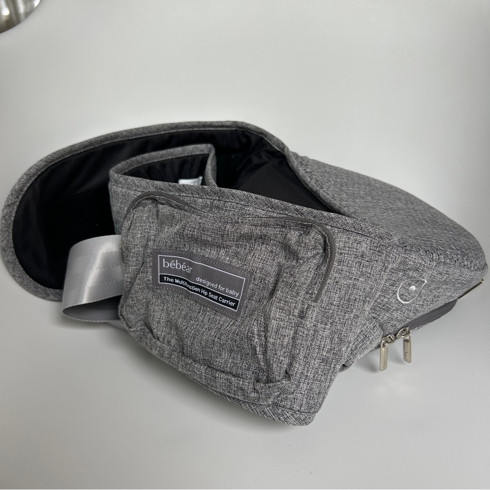 Bebamour Bebear The Multifunction Hip Seat Carrier Gray - Picture 2 of 6